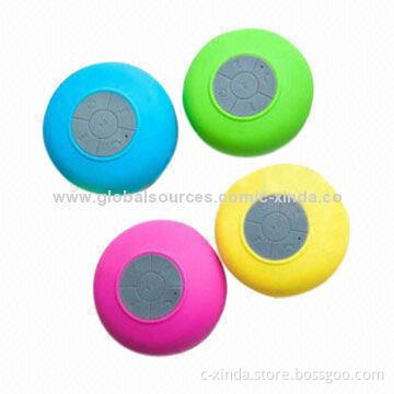 Waterproof Bluetooth Speaker with Suction Cup, Supports Call Pick-up Function